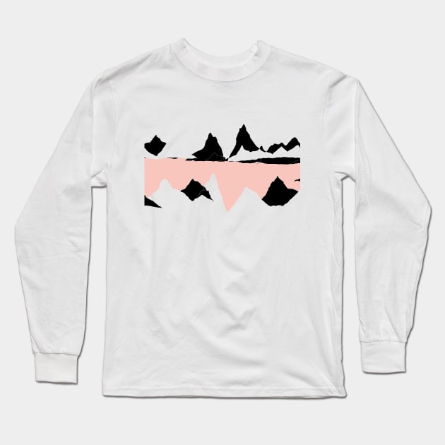 Water Mountains Long Sleeve T-Shirt by babibrasileiro